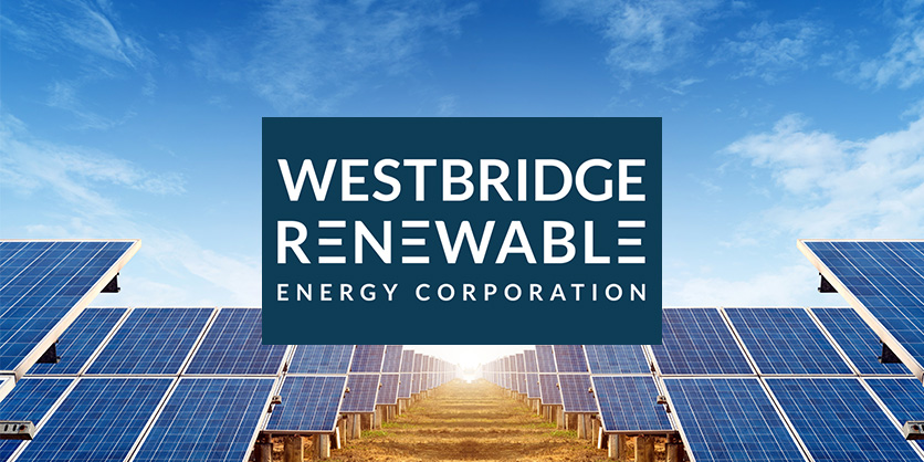 Westbridge Renewable Receives Approval from the Alberta Utilities Commission For Sunnynook Solar PV And Battery Energy Storage Project