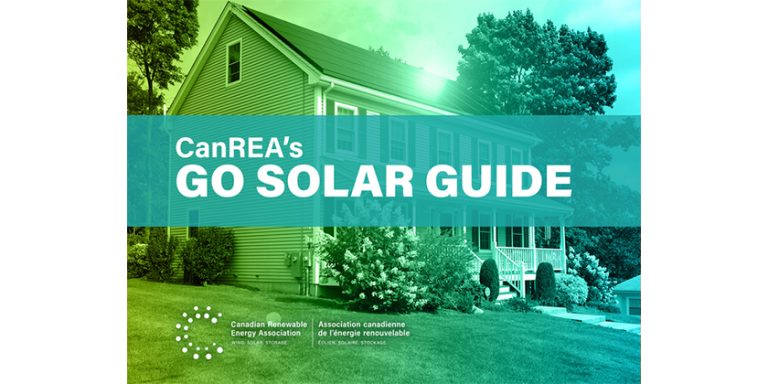 CanREA Launches Go Solar Guide 2023 for Homeowners