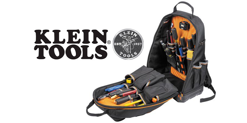 Klein Tools® Introduces Tradesman Pro™ Tech & XL Backpacks with Extra Interior Room