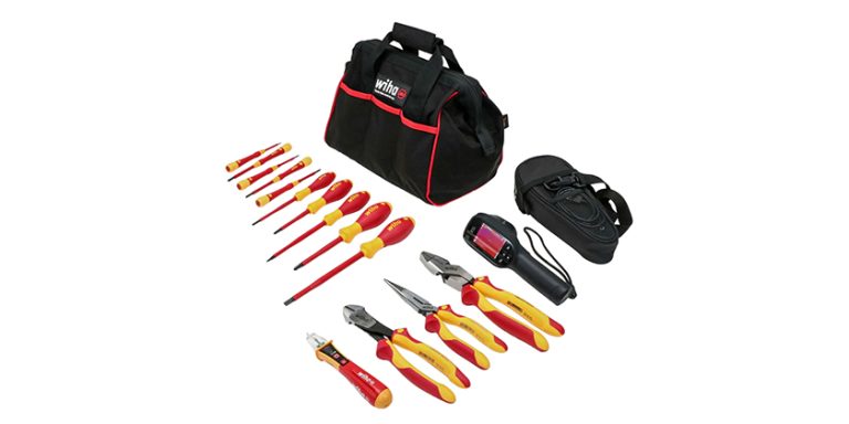 Wiha 15 Piece Insulated Tool Kit with Thermal Inspection Camera