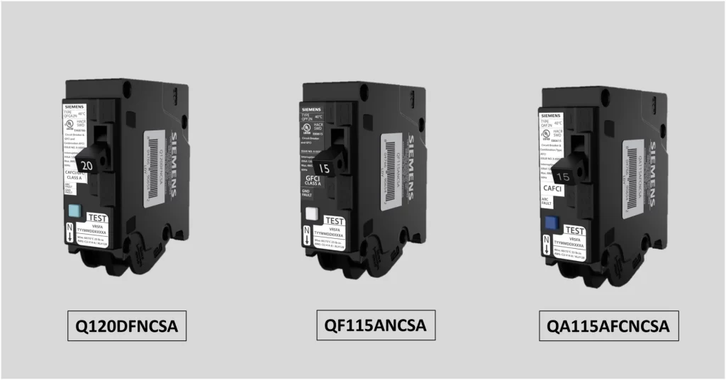 Siemens Tandem AFCI and Plug on Neutral Breakers