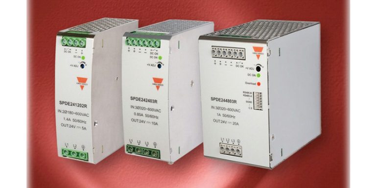 Two and Three-Phase Compact Power Supplies Available at Carlo Gavazzi