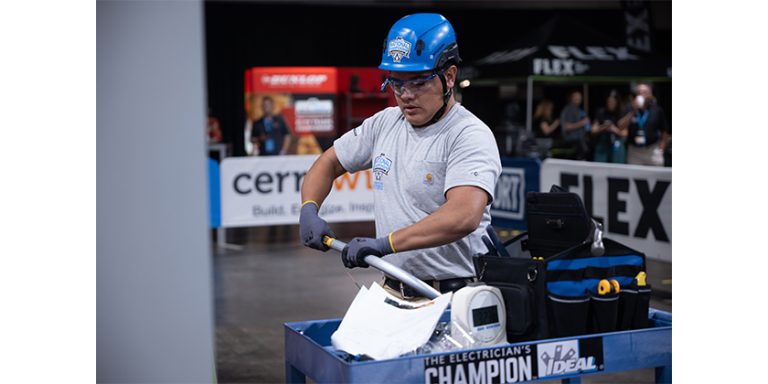 Jose Renteria Earns IDEAL® National Championship Title During Eighth Annual Competition for Electrical Apprentices