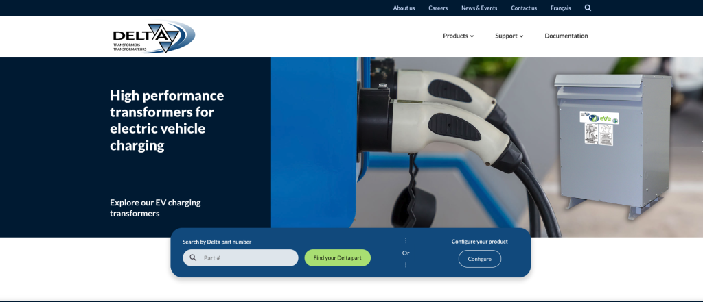 Delta Transformers Unveils Newly Redesigned Website