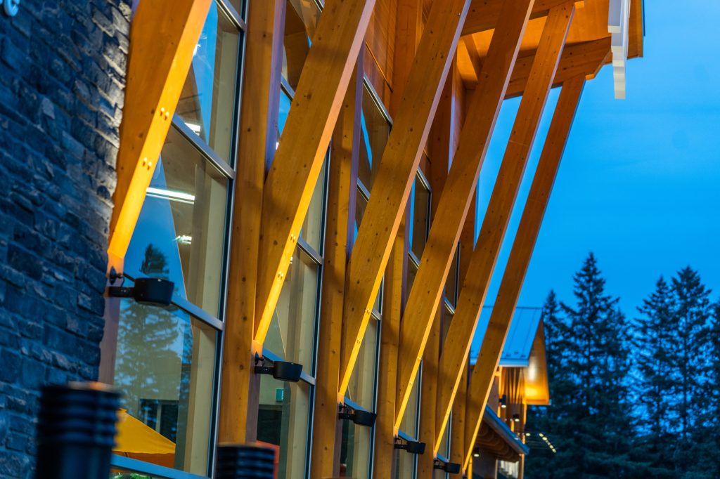 Architectural Lighting Upgrade for Canadian Tire, Mont-Tremblant