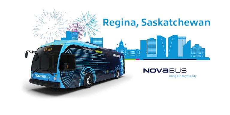 The City of Regina Acquires up to 53 Battery Electric Buses from Nova Bus