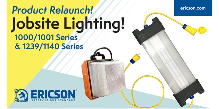 Industrial LED Highbay and Wide Area Jobsite Lighting Solutions from Ericson