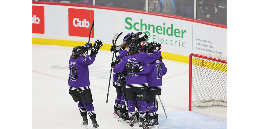 Schneider Electric Teams Up with the Professional Women’s Hockey League to Pave the Way for Greener Goals