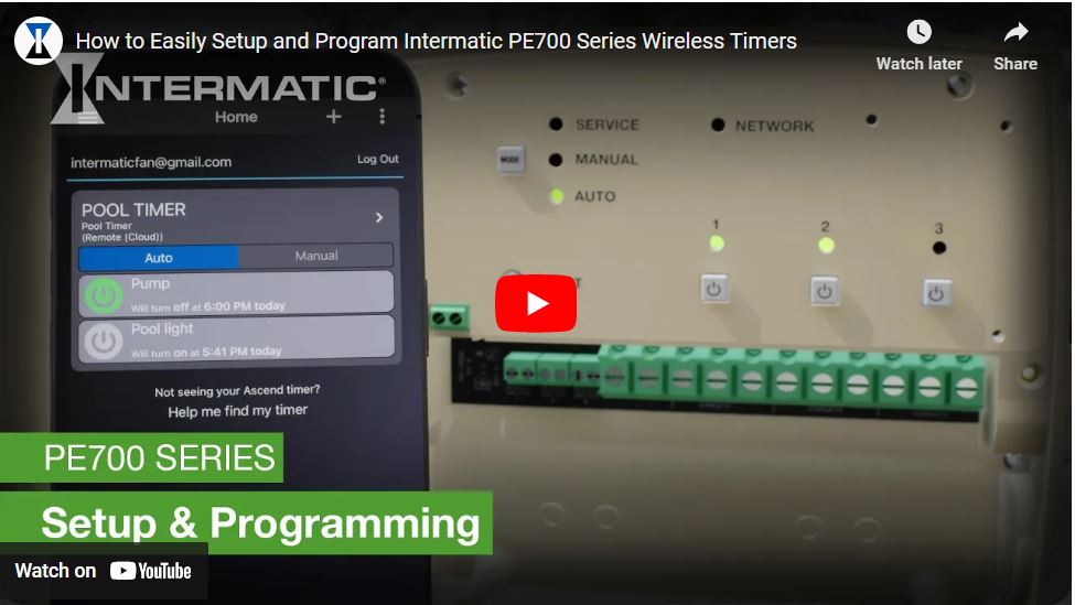 Video: How to Easily Setup and Program Intermatic PE700 Series Wireless Timers