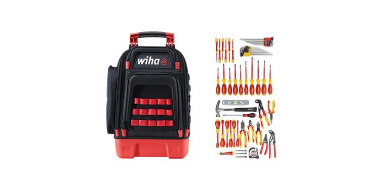Wiha 59 Piece Master Electrician’s Insulated Tool Kit in Heavy Duty Backpack