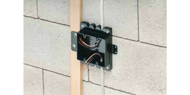 Arlington’s FURRED WALL BOX™ Makes Challenging Outlet Box Installations Easy