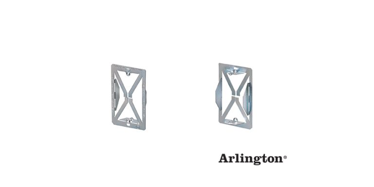 LV1S Plated Cut-In Mounting Bracket from Arlington