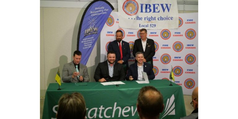 Saskatchewan Partners with IBEW to Deliver Union-Led Apprenticeship Training