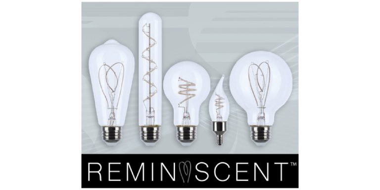 REMINISCENT Gray LED Filament Lamps from SATCO|NUVO