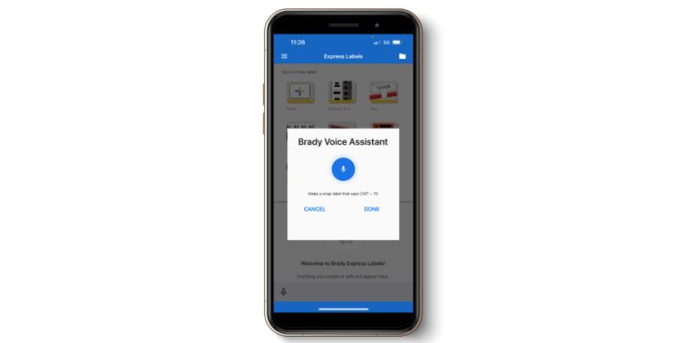Label Creation Just a Tap Away: Brady Express Labels Mobile App
