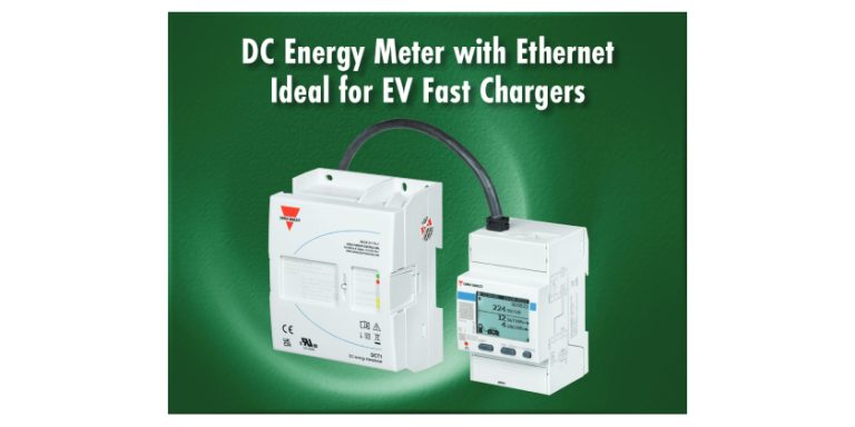 Carlo Gavazzi Launches DCM1 Energy Meter with Ethernet