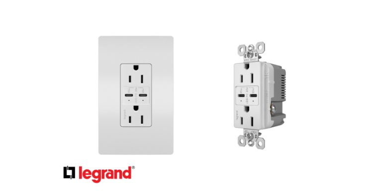 Faster Charging and Enhanced Device Compatibility are Benchmarks of New 65W USB Type-C Outlet from Legrand®