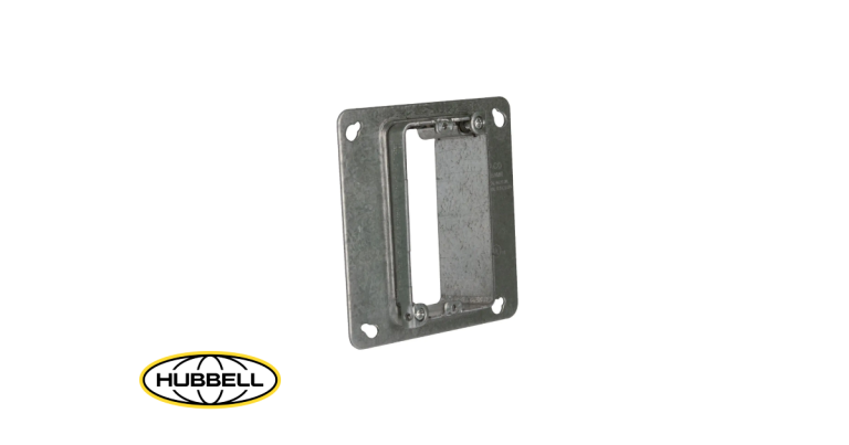 Hubbell 4 in. Square Adjustable Mud Ring