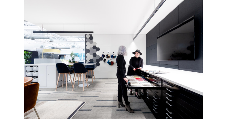 Graphic Office Interiors Enhance their Office Space, Incorporating State-of-the-Art Lighting Solutions