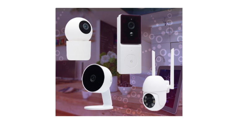 Indoor and Outdoor Smart Cameras, Outlets and Video Doorbells from SATCO|NUVO