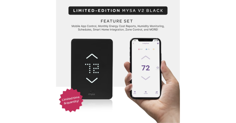 Limited Edition Mysa V2 Black