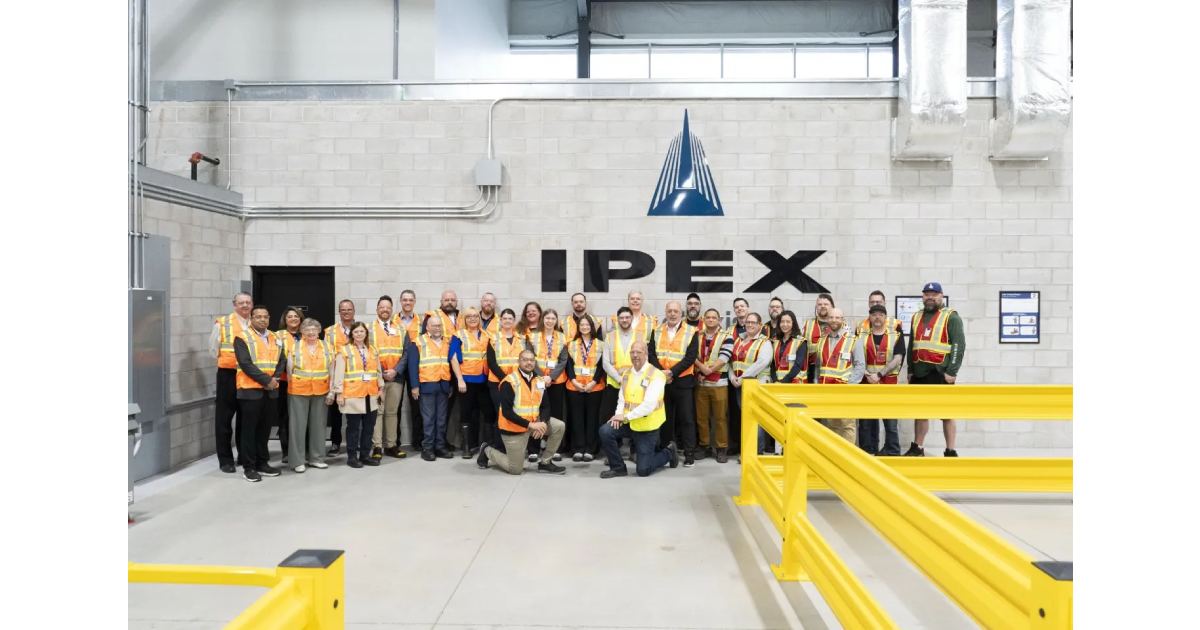 IPEX Celebrates Grand Opening of New Distribution Centre in Woodstock, Ontario