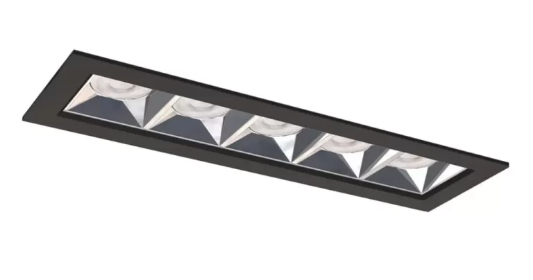 Liteline Sirius Linear 5-Cell Fixed Recessed Downlight