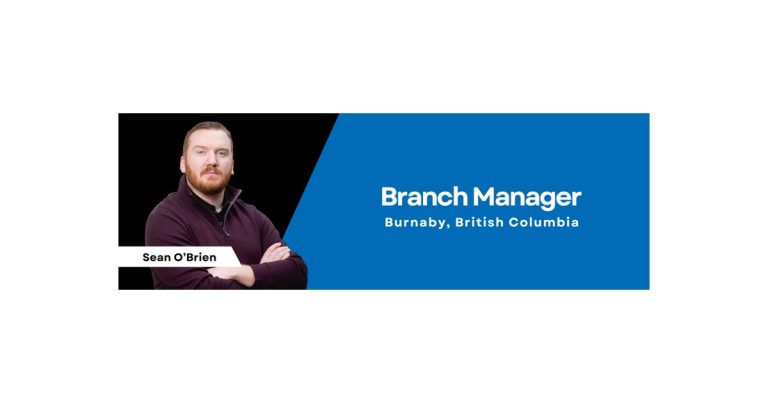 EB Horsman Introduces Sean O’Brien as New Burnaby Branch Manager