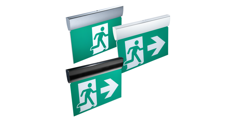 Ready-Lite RHV Series Aluminum High-Visibility Edge-lit Pictogram Sign