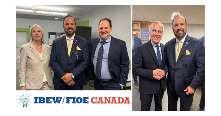 IBEW Canada Applauds First Wave of Nation-Building Projects