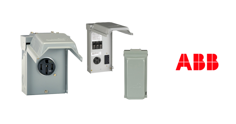 Midwest Power Outlets for Farms, Homes and Industries: 50A Power Outlet with EV Rated Receptacle