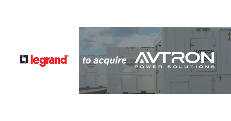 Legrand to Acquire Avtron Power Solutions