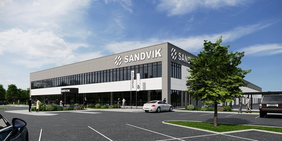 Sandvik Breaks Ground on New Facility in Sudbury, Ontario