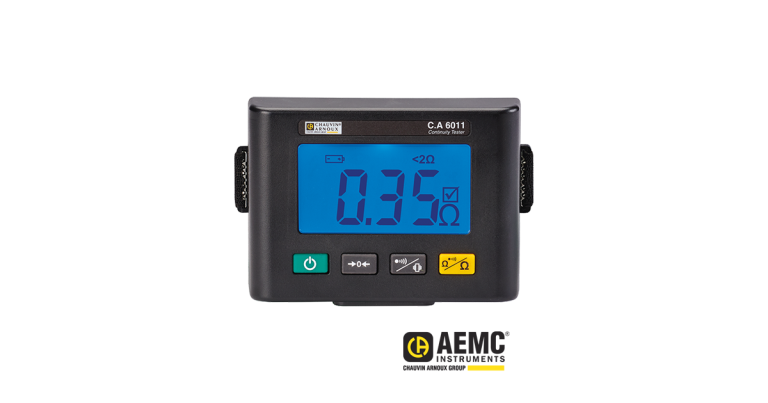 AEMC® Instruments Introduces the NEW Point-to-Point Continuity Tester Model CA 6011