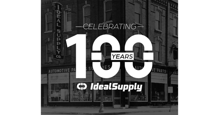 Ideal Supply Unveils 100 Anniversary Logo
