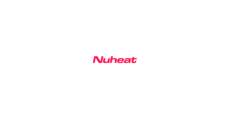 NVENT NUHEAT Conductor Floor Heating Thermostat: Next Generation Connected Control
