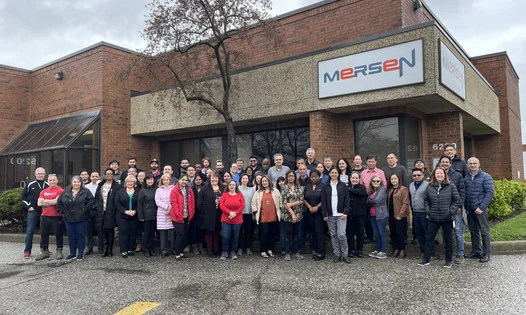 Mersen Canada Toronto Celebrate 2000 Days with No Lost Time Accidents