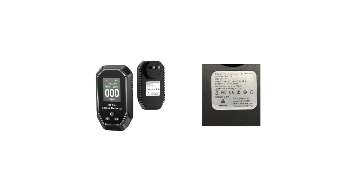 Recall: Modofo Tool 5 in 1 Smoke and Carbon Monoxide Detector Recalled Due to Potential Failure to Operate