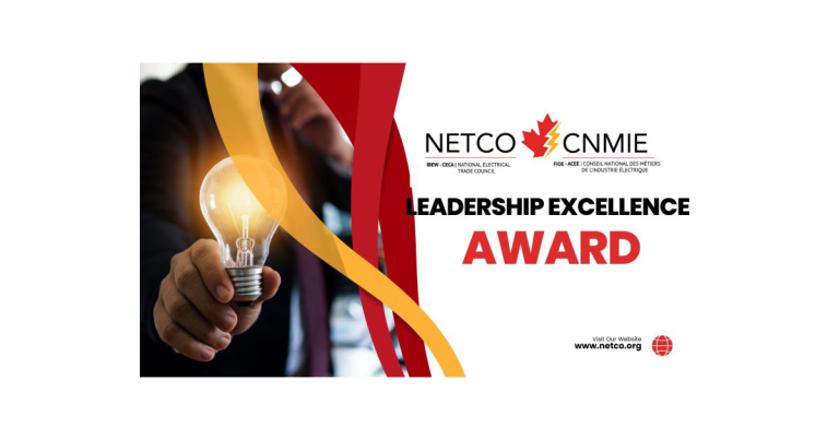 Nominations are Open for NETCO 2026 Leadership Excellence Award