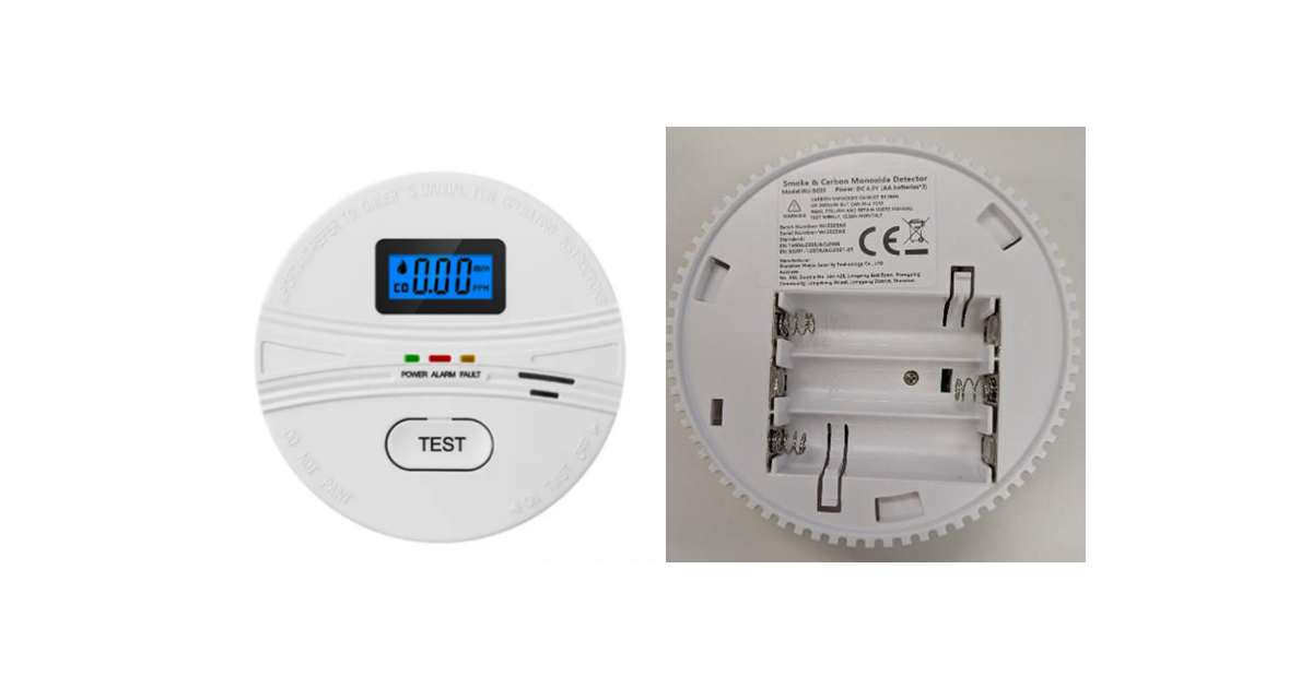 Dual-Function Smoke and Carbon Monoxide Alarm Recalled due to Potential Failure to Operate