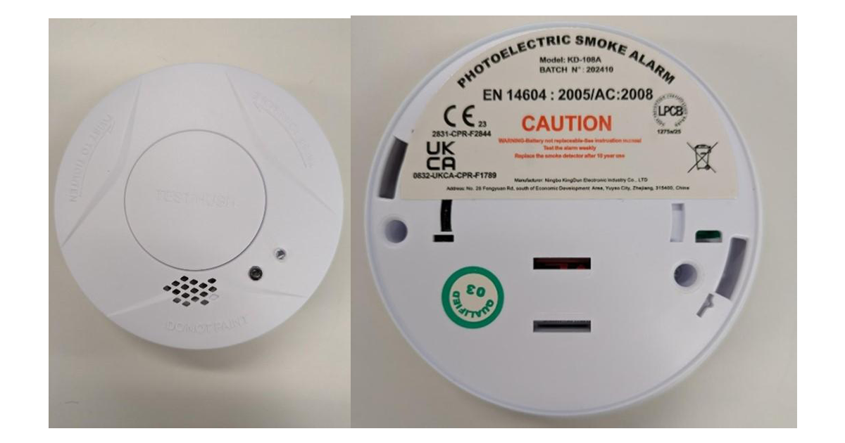 Wolf Shield Optical Smoke Alarm Recalled due to Potential Failure to Operate