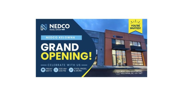 Nedco Opens New Kelowna Branch
