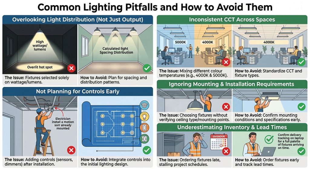 Common Lighting Pitfalls and How to Avoid Them