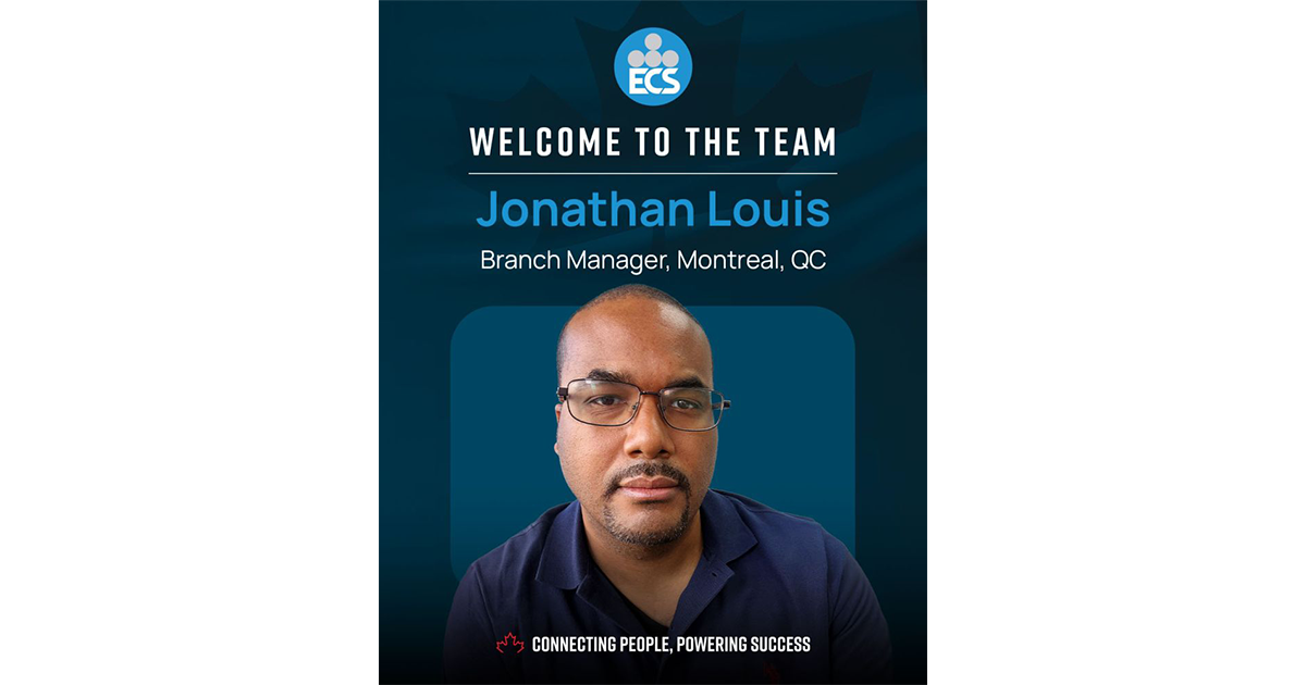 ECS Electrical Cable Supply Welcomes New Branch Manager in Montreal