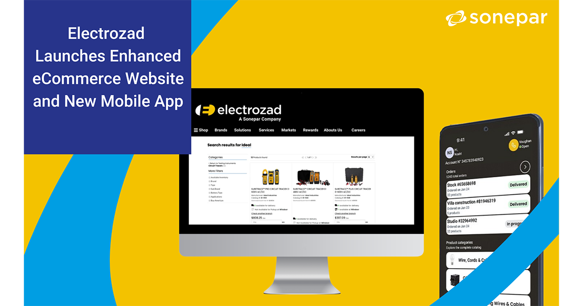 Electrozad Launches Enhanced Digital Solutions with Improved eCommerce Website and New Mobile App