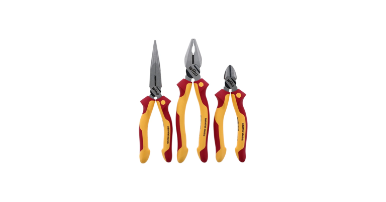 Wiha 3 Piece Insulated Pliers and Cutters Set
