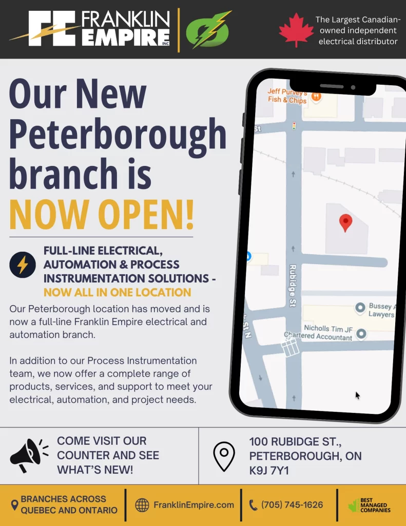 Franklin Empire Opens New Full-Line Branch in Peterborough