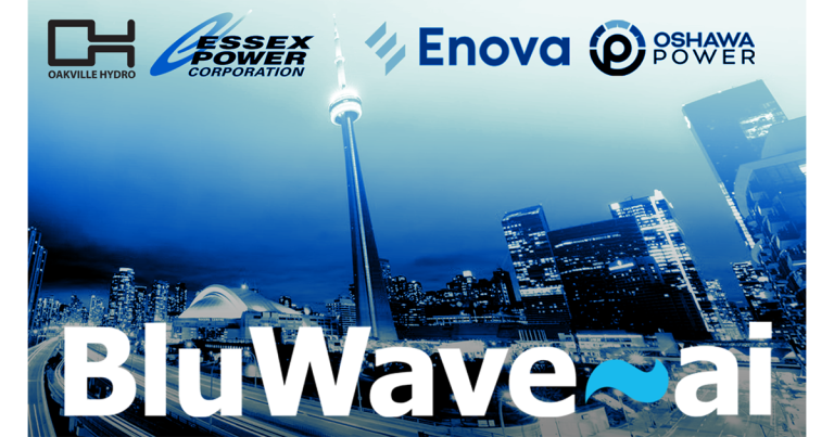 BluWave-ai Along with 4 Ontario Utilities Launch Province-Wide EV and Distribution Grid Load Management AI Project