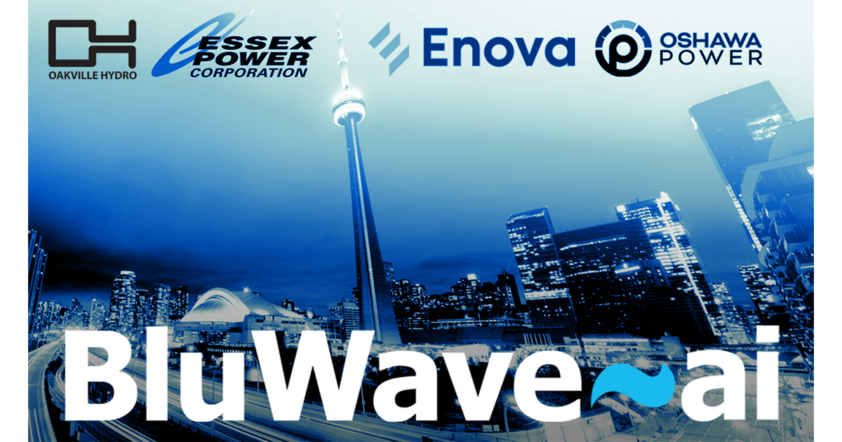 BluWave-ai Along with 4 Ontario Utilities Launch Province-Wide EV and Distribution Grid Load Management AI Project