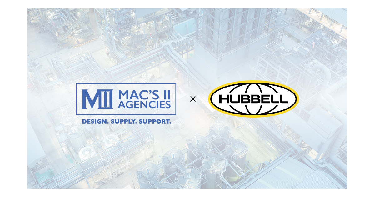 Mac’s II Agencies Expands Industrial Portfolio with Five Hubbell Brands